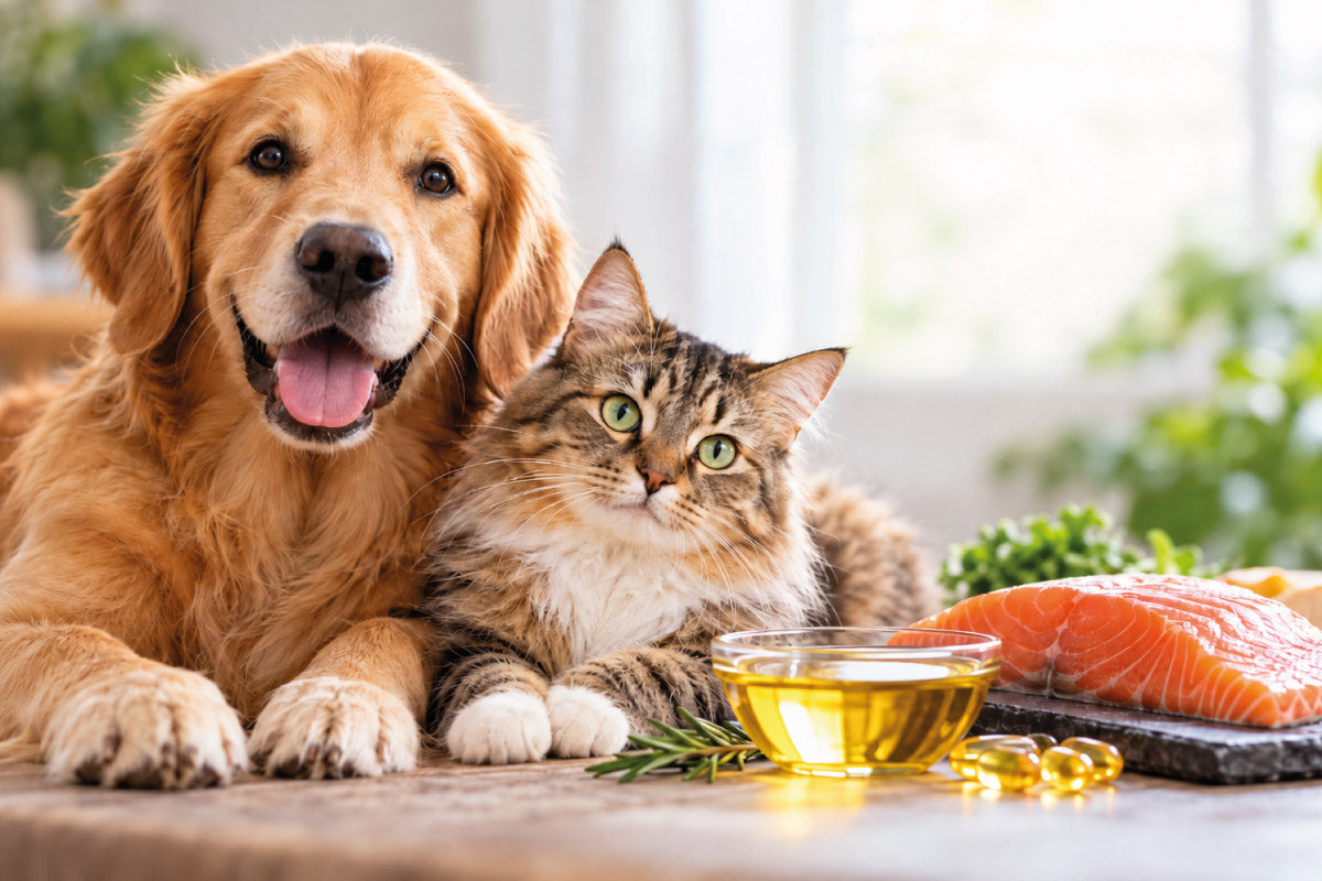 Omega-3: perché sono così utili per i nostri animali?